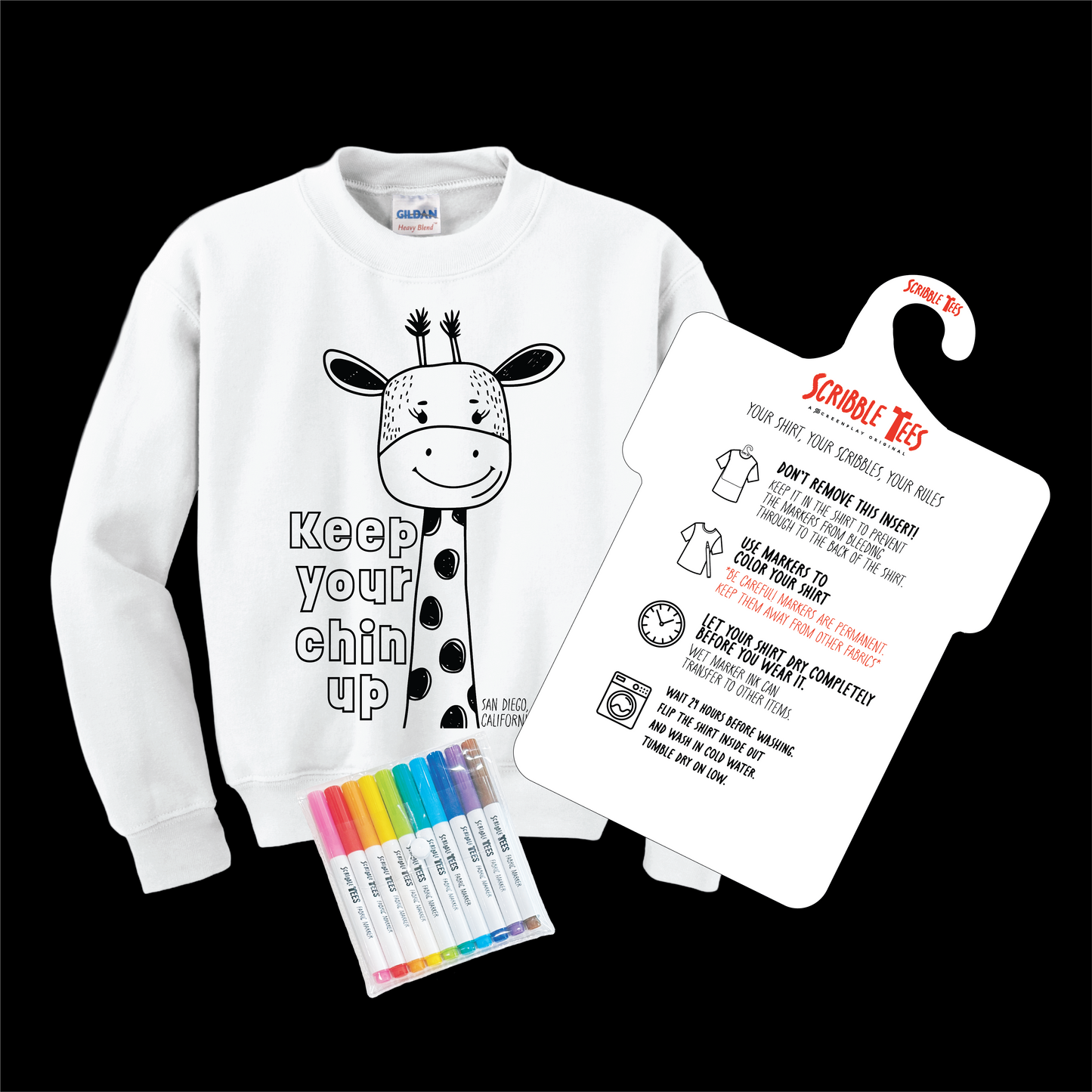 ST-GIRAFFE-01 Crew Neck
